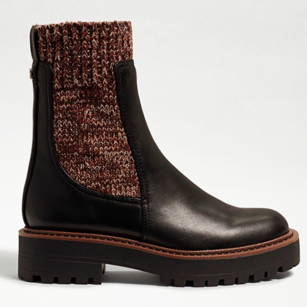 Sam Edelman Laguna Knit Chelsea Boot, Size 7.5
